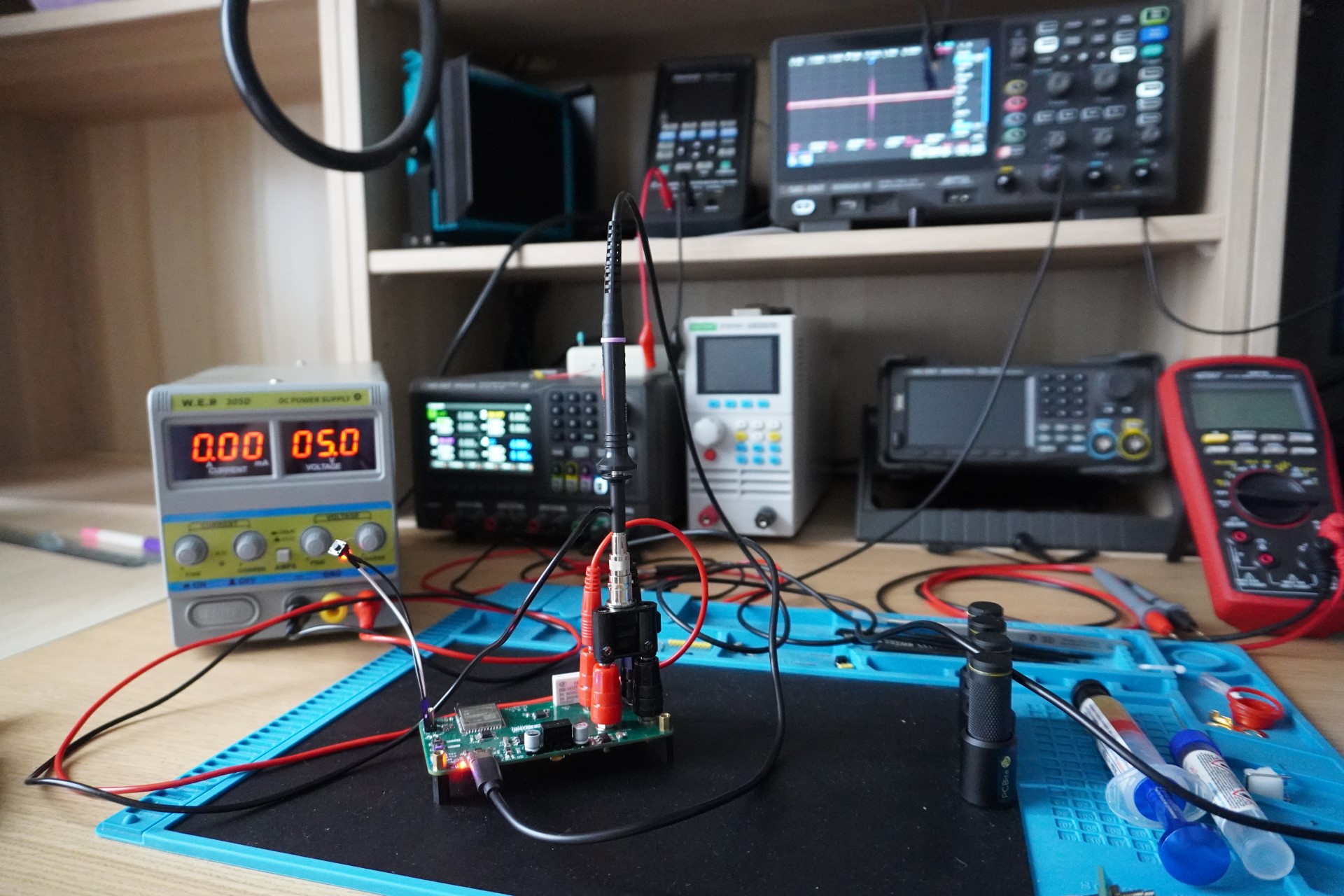 Work-in-progress view of a new MaxEELabs project